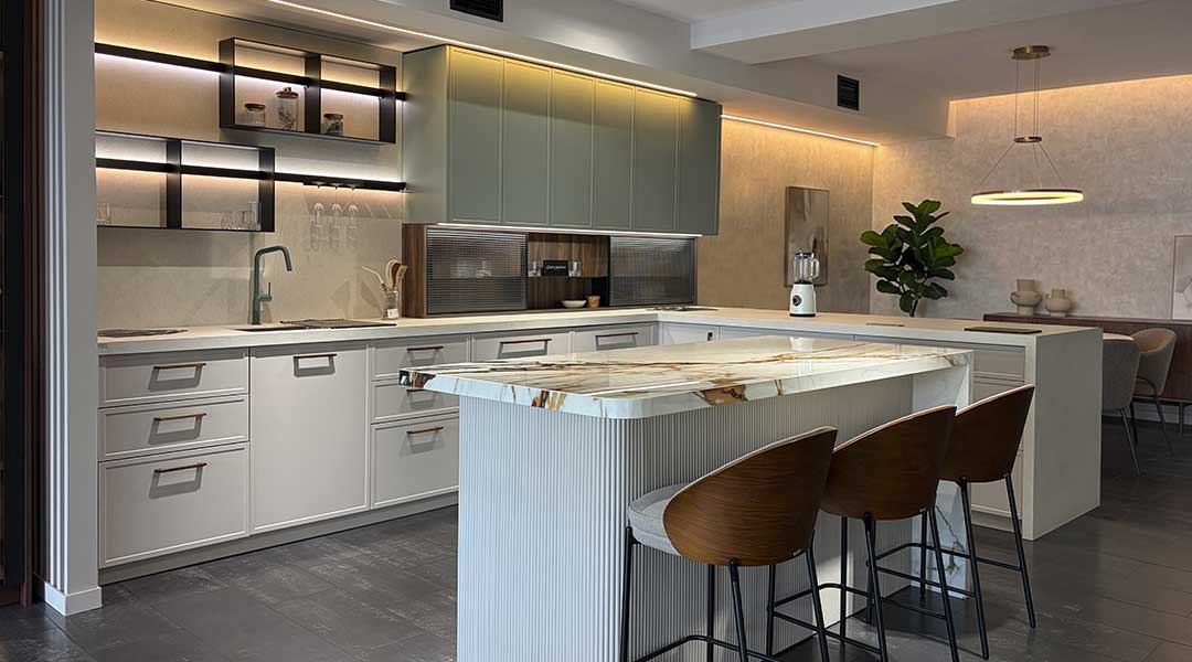 Cocina diseñada por Noelia Fernández para Davanni cocinas