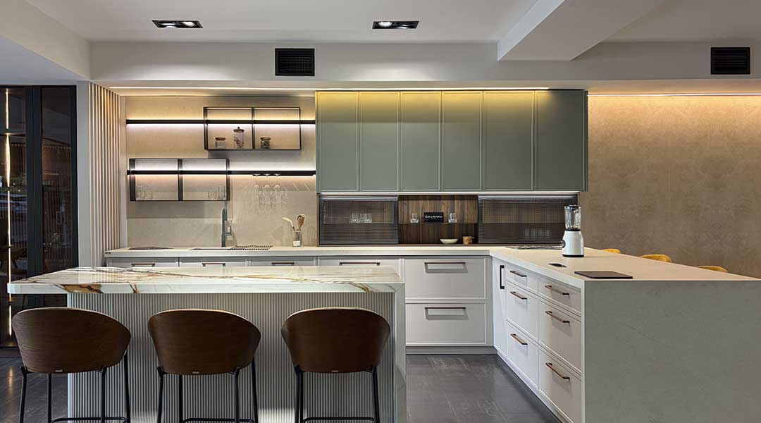 Cocina open space Davanni by Noelia Fernández