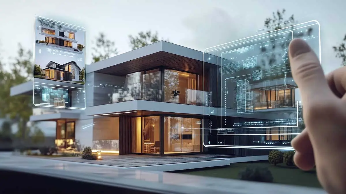 Diseño de una vivienda hecho con herramientas de IA