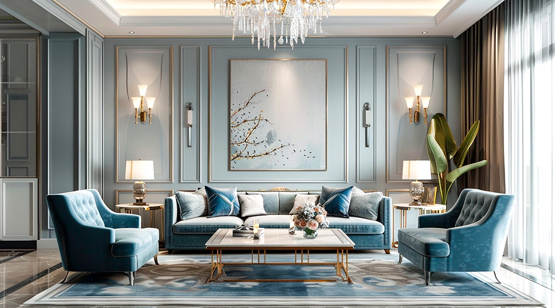 El estilo clásico en decoración de interiores - Interiorismo y Arquitectura
